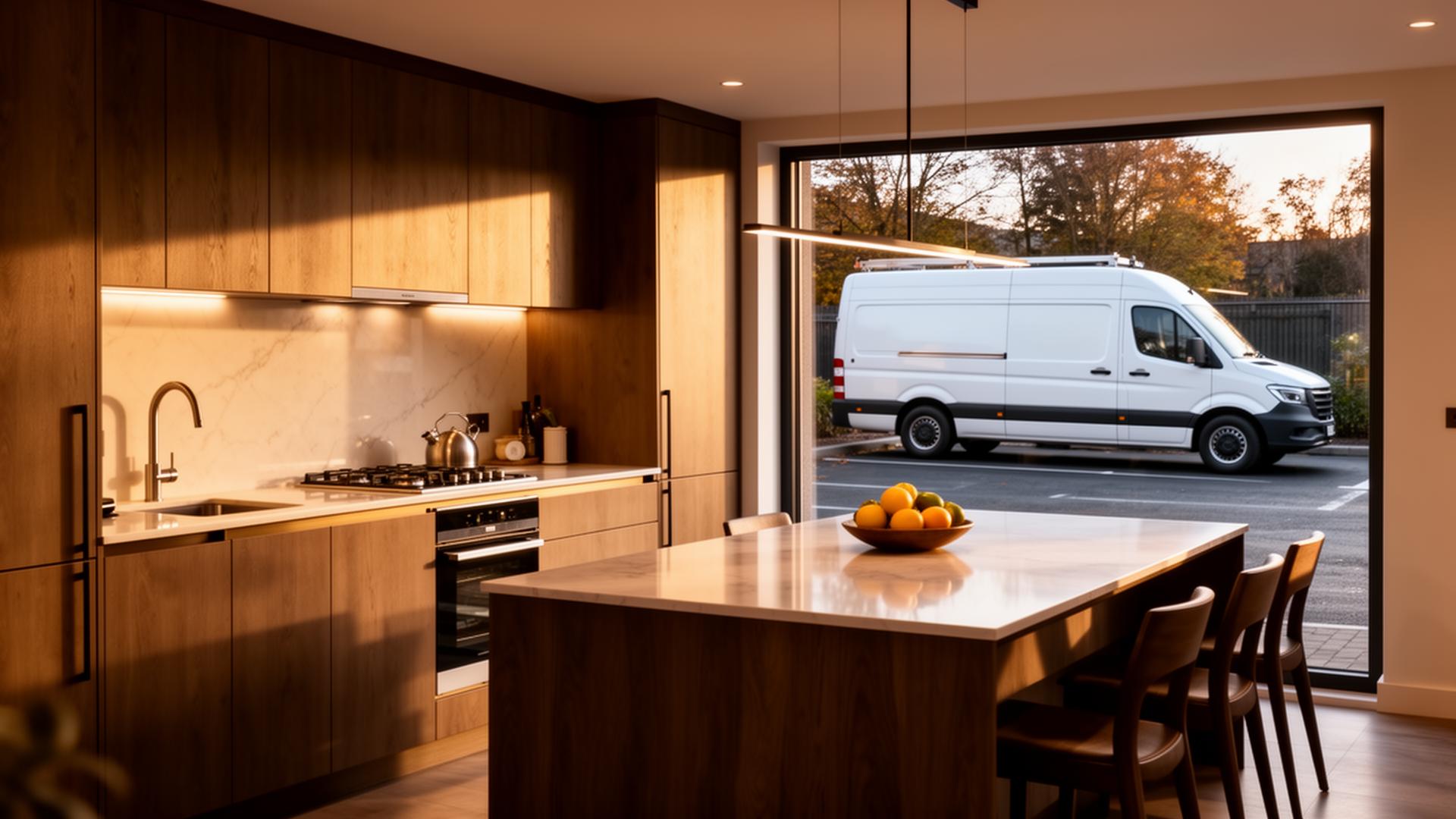 Construction contractors on a UK project site who need managed accommodation while working away from home